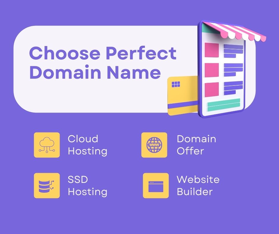 How to Choose Perfect Domain Name for your Business and Professional creative photo